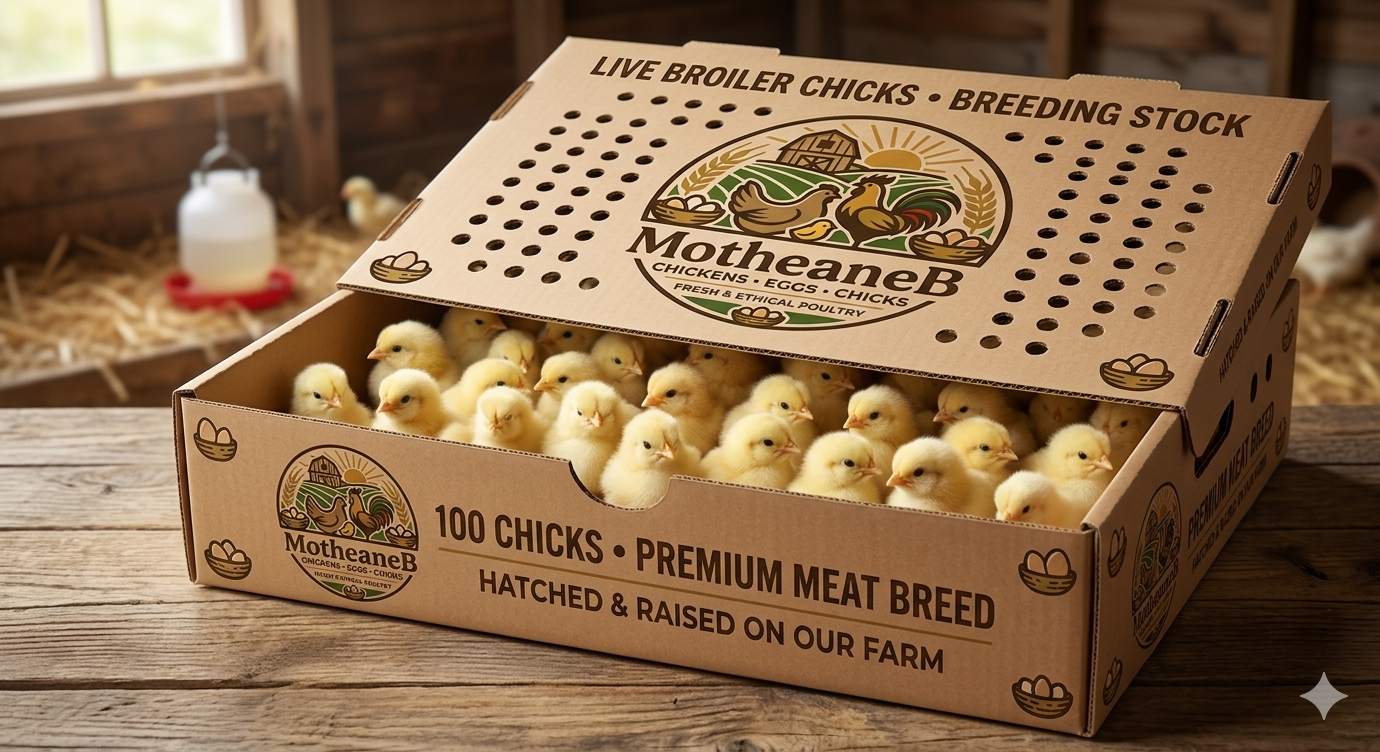 packaging chicks